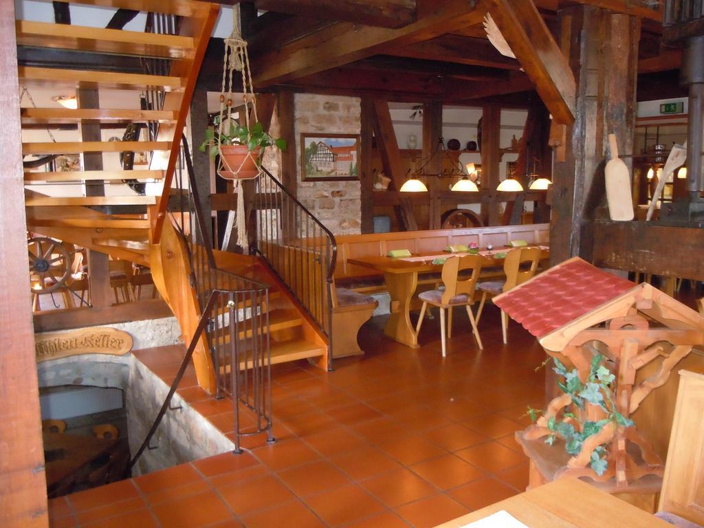 Landgasthof Zur Untermuehle Datterode Экстерьер фото